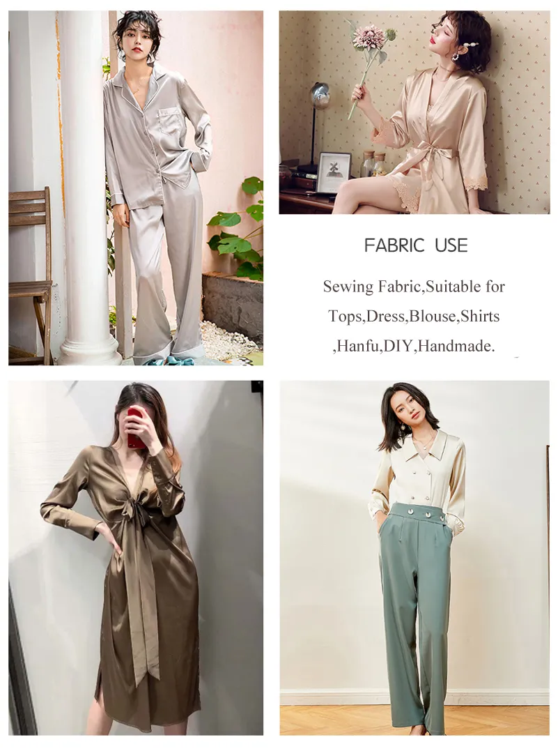 Polyester Satin Chiffon Fabric (5)