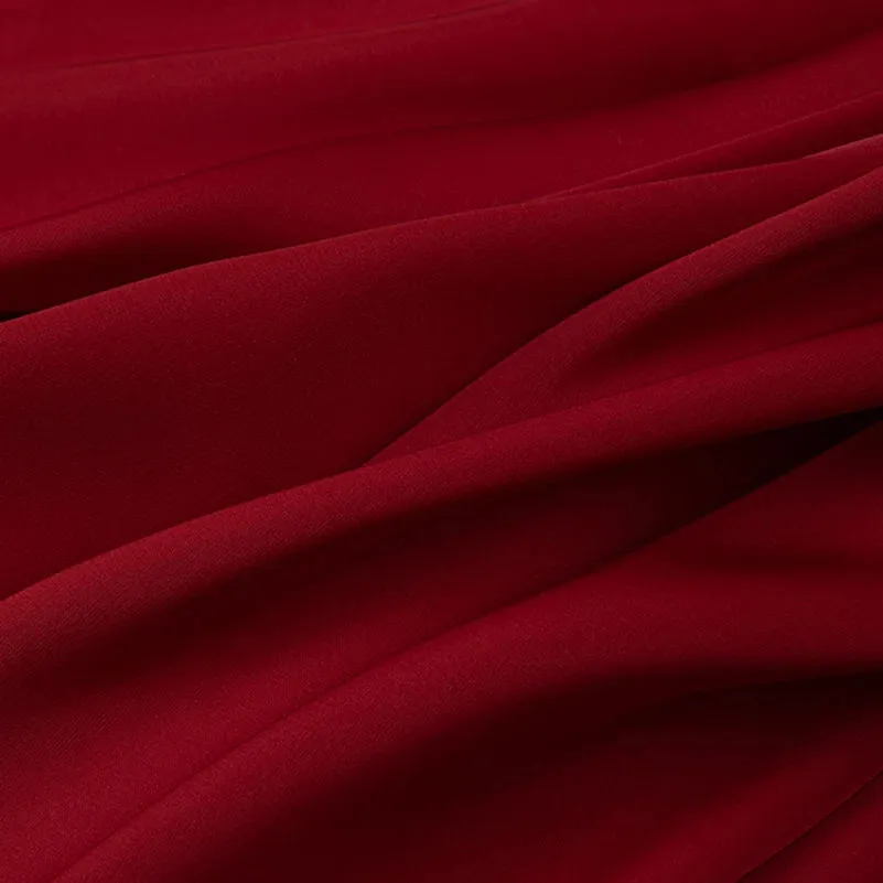 Polyester Satin Chiffon Fabric (9)