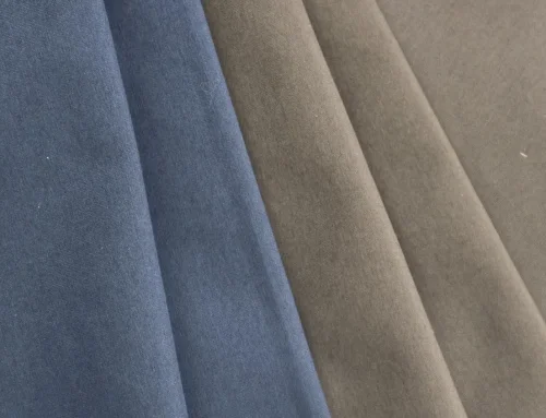 Recycled Polyester Peach Skin Pu Coating Fabric